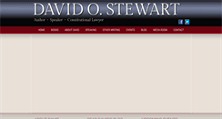 Desktop Screenshot of davidostewart.com